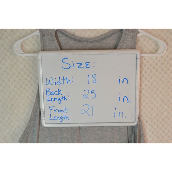 Lululemon Gray Split Angled Hem Round Neck Tank Top***READ*** - Picture 10 of 10